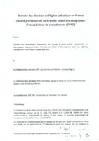 2019-03-12 Désigantion d’un opérateur de compétences (OPCO) – branche professionnelle des diocèses de l’Eglise catholique en France